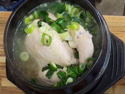 녹두삼계탕